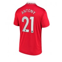 Manchester United Antony #21 Fotballklær Hjemmedrakt 2022-23 Kortermet
